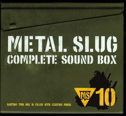 various artists metal slug complete sound box|Metal Slug: Complete Sound Box by Various Artists (Compilation, .